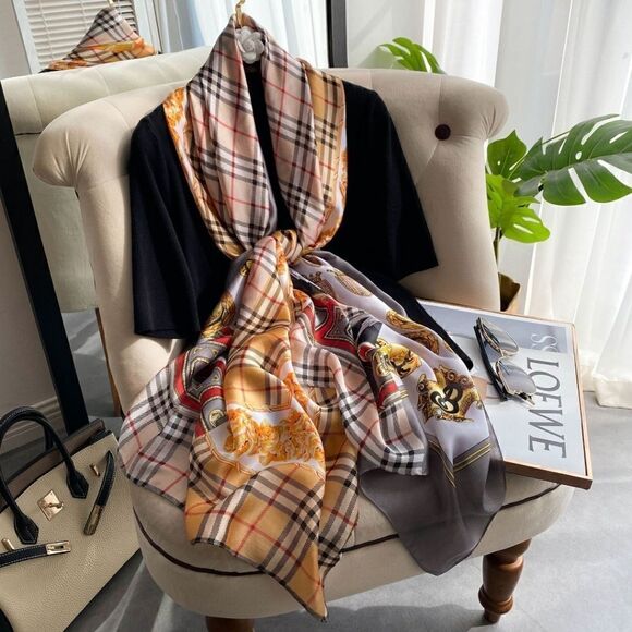 Long Silky Scarf - Picture 5 of 6